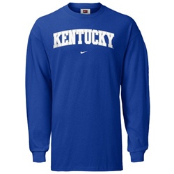 Kentucky Wildcats Nike Classic Royal Long Sleeve Tee