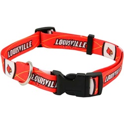 Louisville Cardinals Dog Collar