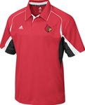 Adidas Louisville Cardinals Red Big Game Coaches Polo
