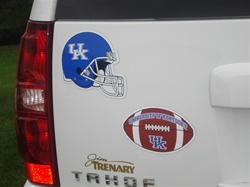 Kentucky Wildcats Medium Football Helmet Magnet