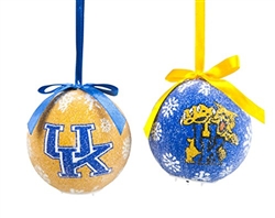 Kentucky Wildcat LED Boxed Ornament Set