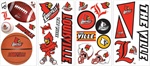 Louisville Cardinals Peel and Stick Wall Decor