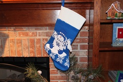 Kentucky Wildcats Collegiate Snowman Knit Stocking
