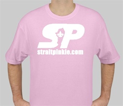 Strait Pinkie Pink Tee