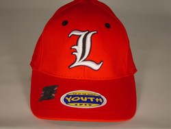 Lousville Cardinal Red Youth 1-Fit Hat