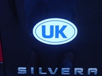 Kentucky Wildcats "UK" Oval Decal