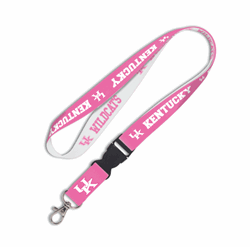 University Of Kentucky Lanyard w/detachable buckle