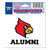 Louisville Cardinal Alumni Decal